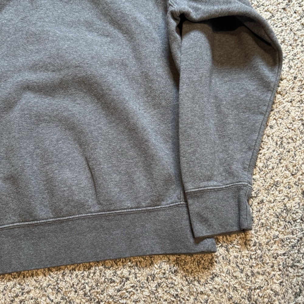 Nike Just Do It Multicolor Logo Men's Hoodie Sweatshirt Size XLarge Grey Gray - Picture 6 of 7